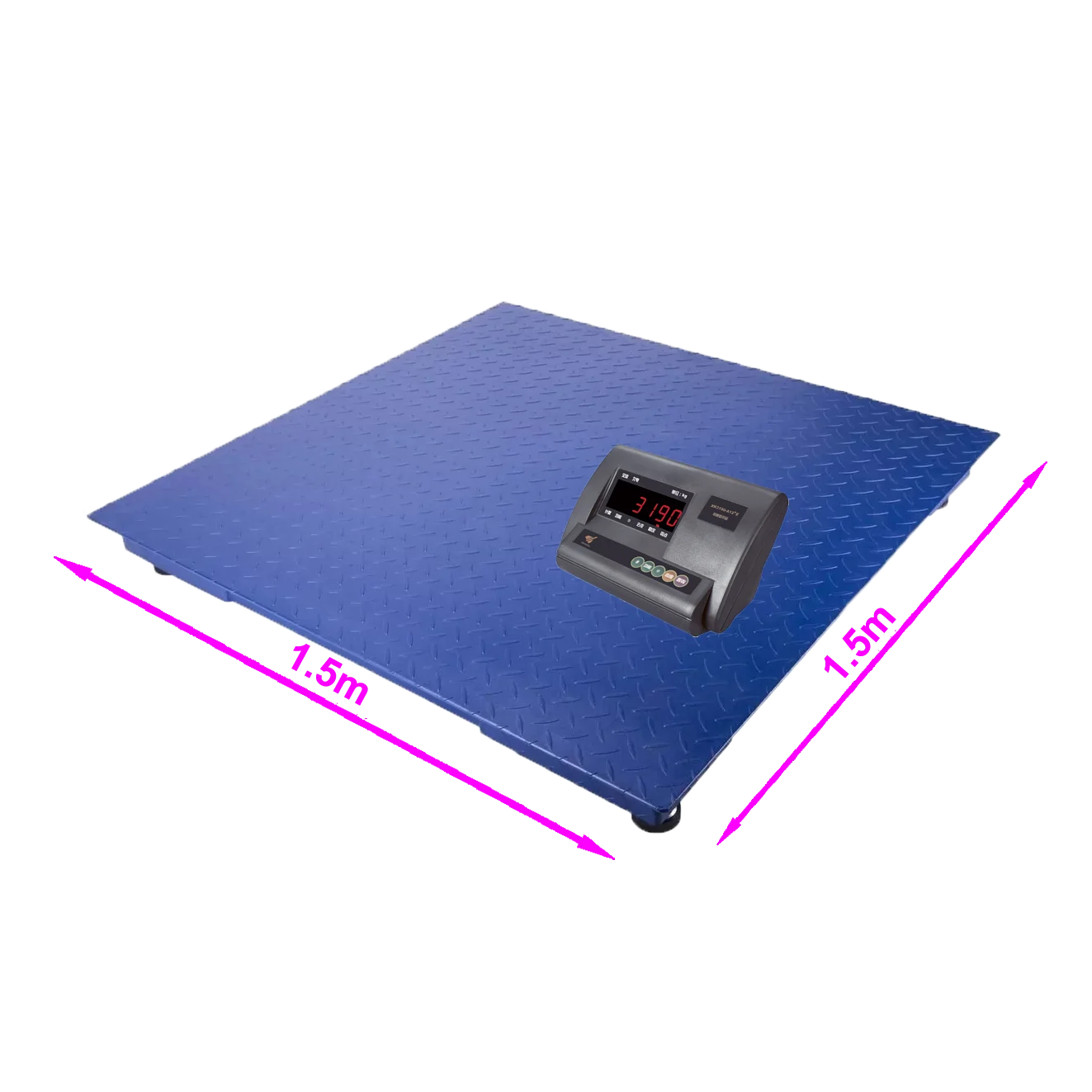 Cattle Weighing Scale Digital - 1.2x1.2m Digital Platform Scale 0-3 Ton