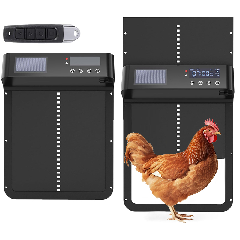 Automatic Chicken Door Opener Solar - Automatic Luxury Chicken Coop Door Solar