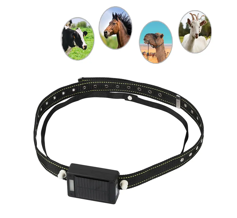 Animal Gps Tracker 4G Solar - 10000mAh Solar Panel GPS Tracker for
