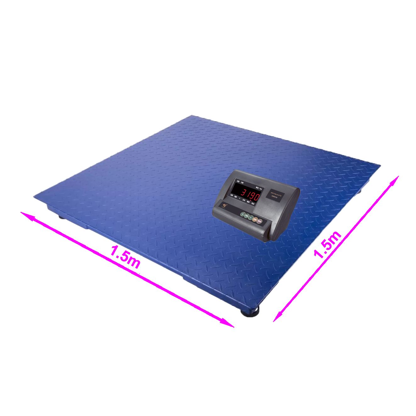 Cattle Weighing Scale Digital - 1.2x1.2m Digital Platform Scale 0-3 Ton