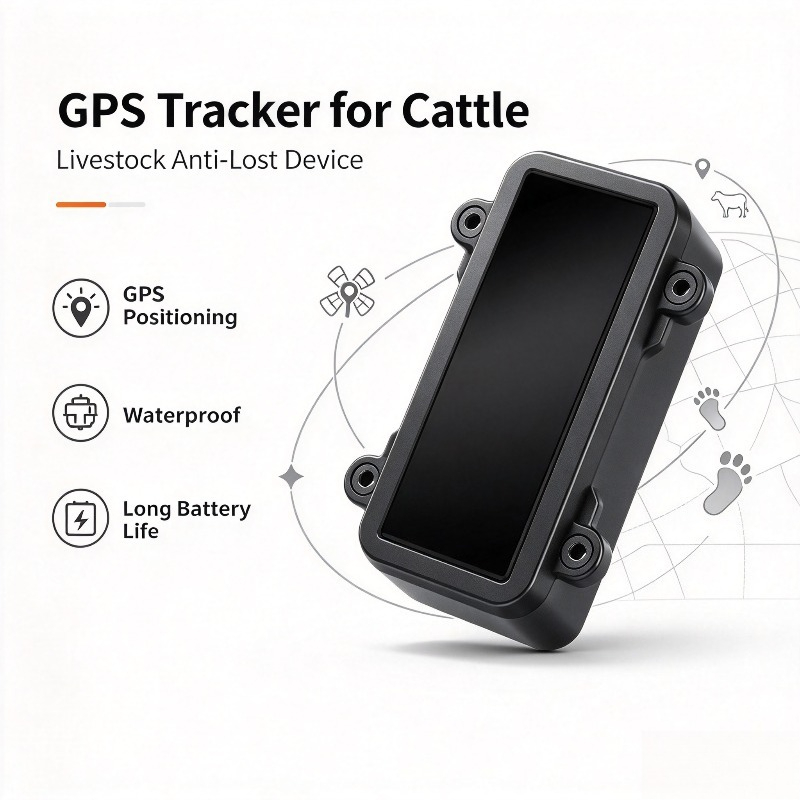 Gps Tracker Cattle Collar - GPS Beidou Animal Tracker for Cattle