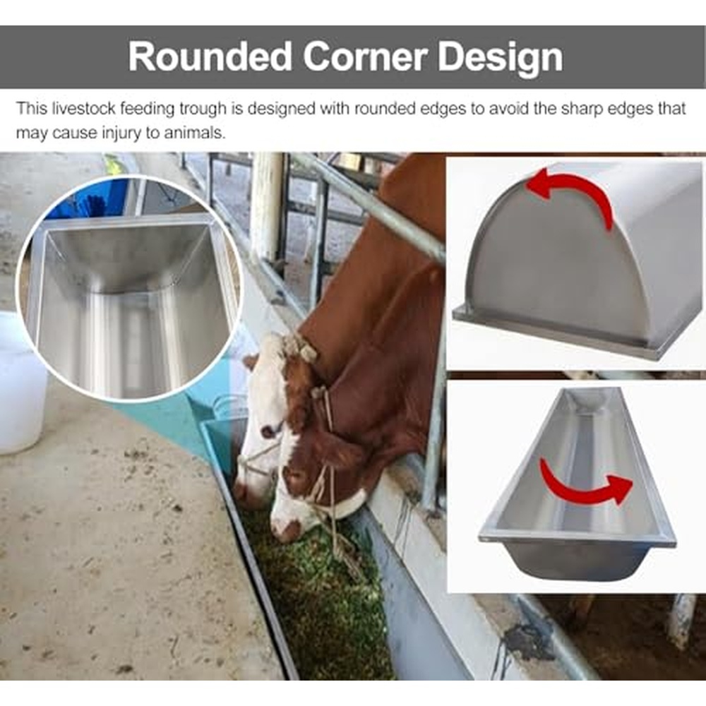 Heavy Duty Galvanized Water Tr - Livestock Water Trough Float Valve recension och pris