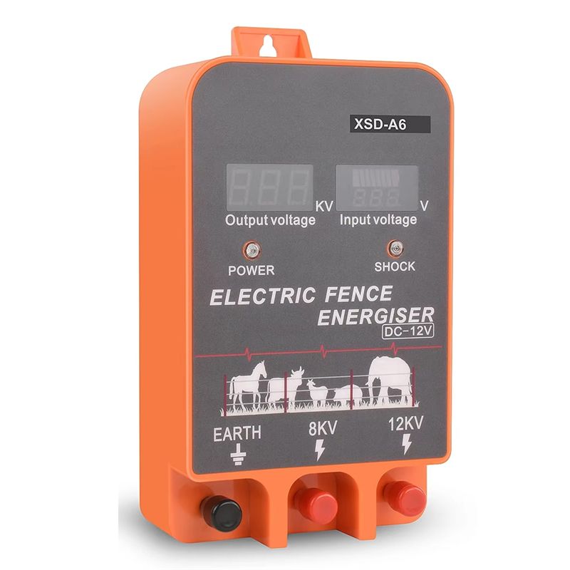 ABZC-Energizer Controller 10KM - Livestock Fence Energizer 12V recension och pris