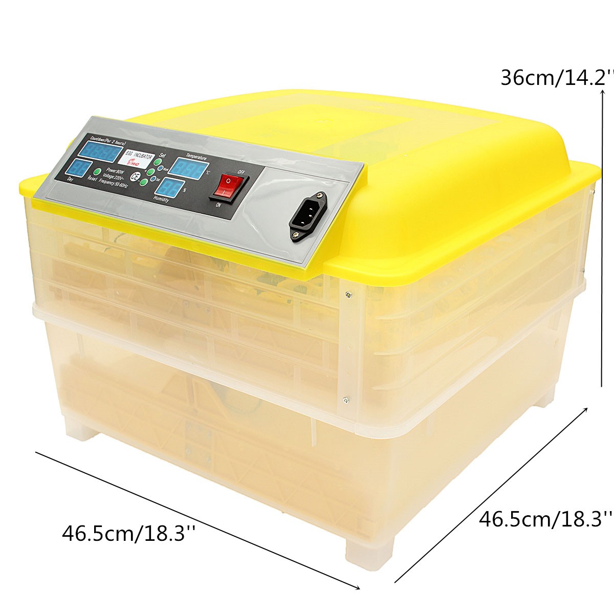 96/105 Egg Farm Egg Incubator  - Poultry Incubator 96 Eggs recension och pris