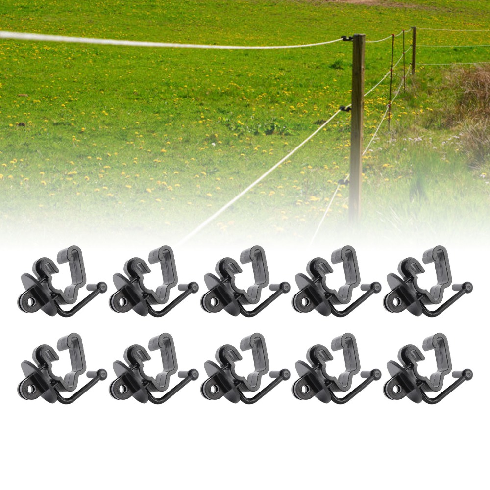 25pcs Plastic T Post Insulator - Electric Fence Insulator Post recension och pris