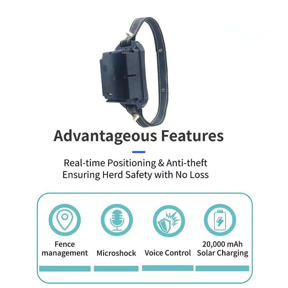 Audio Alert Animal Tracker 4G  - Gps Tracker Cattle Collar recension och pris