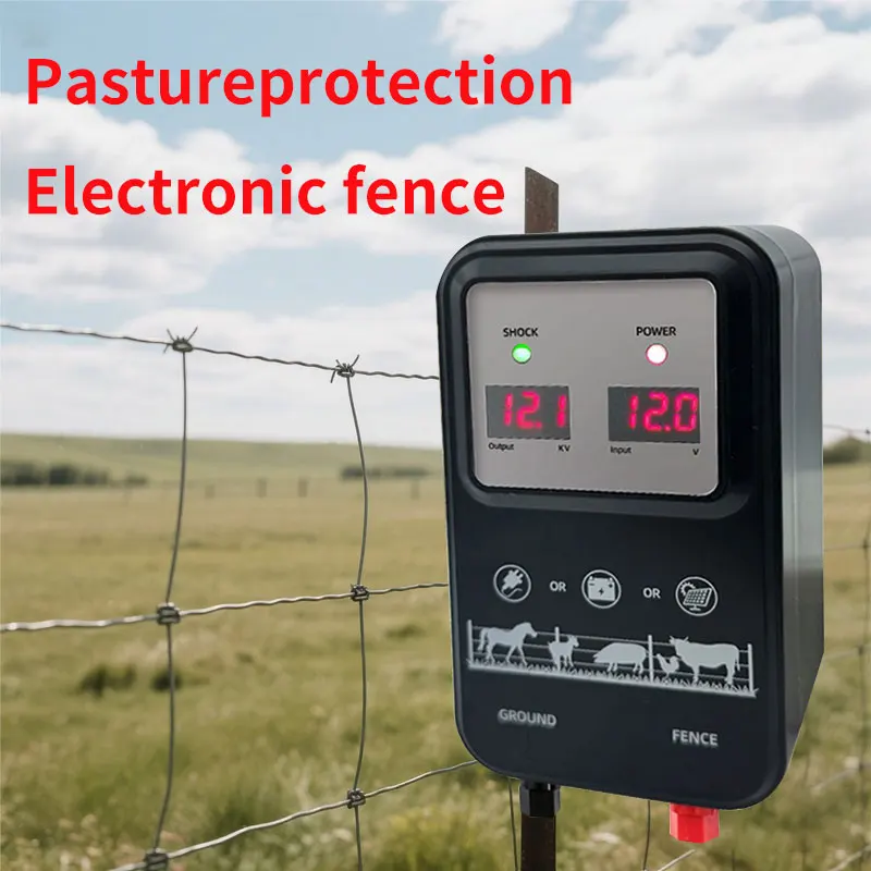 Durable10KM Electric Fence Ene - Livestock Fence Energizer 12V recension och pris