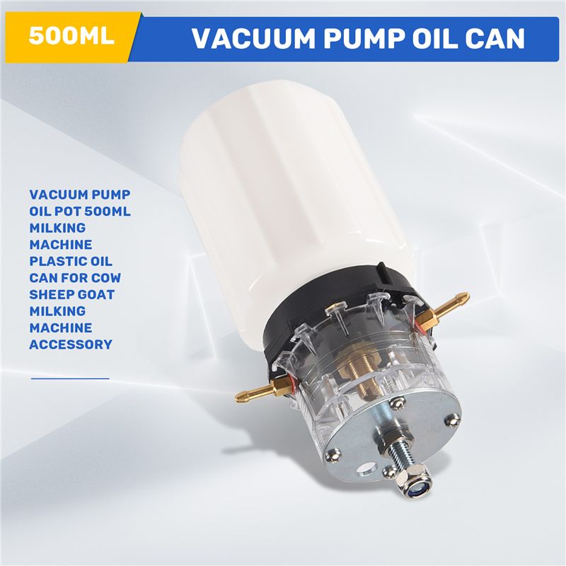 AT84-Vacuum Pump Oil Pot 500Ml - Goat Milking Machine Portable recension och pris