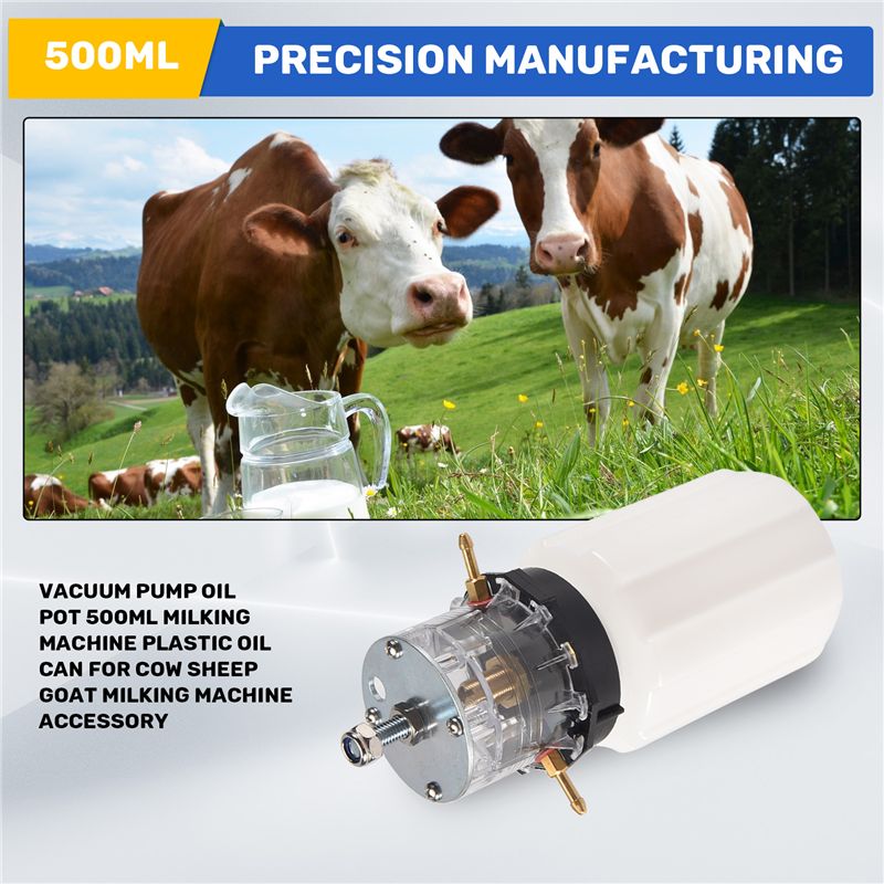AT84-Vacuum Pump Oil Pot 500Ml - Goat Milking Machine Portable recension och pris